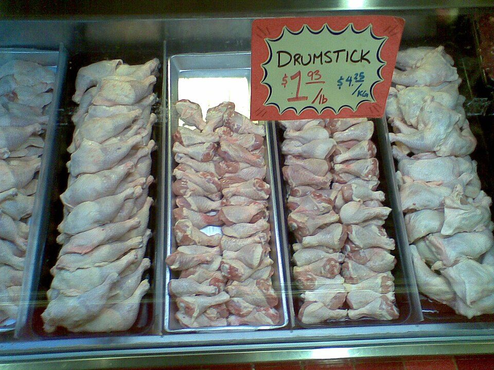 Halal Frozen Chicken Parts (Drumstick, Wings, Breast)